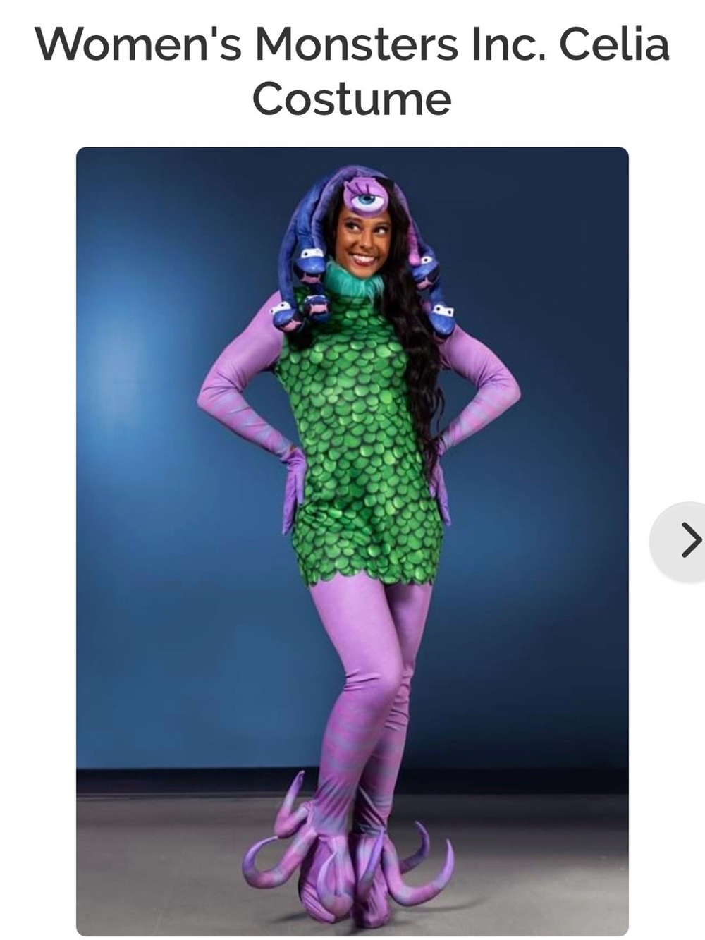 Women’s Monsters Inc. Celia Costume (XL)